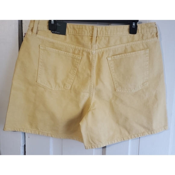 NEW Wild Fable High-Rise Mineral Dyed Bermuda Jean Shorts - Picture 5 of 16